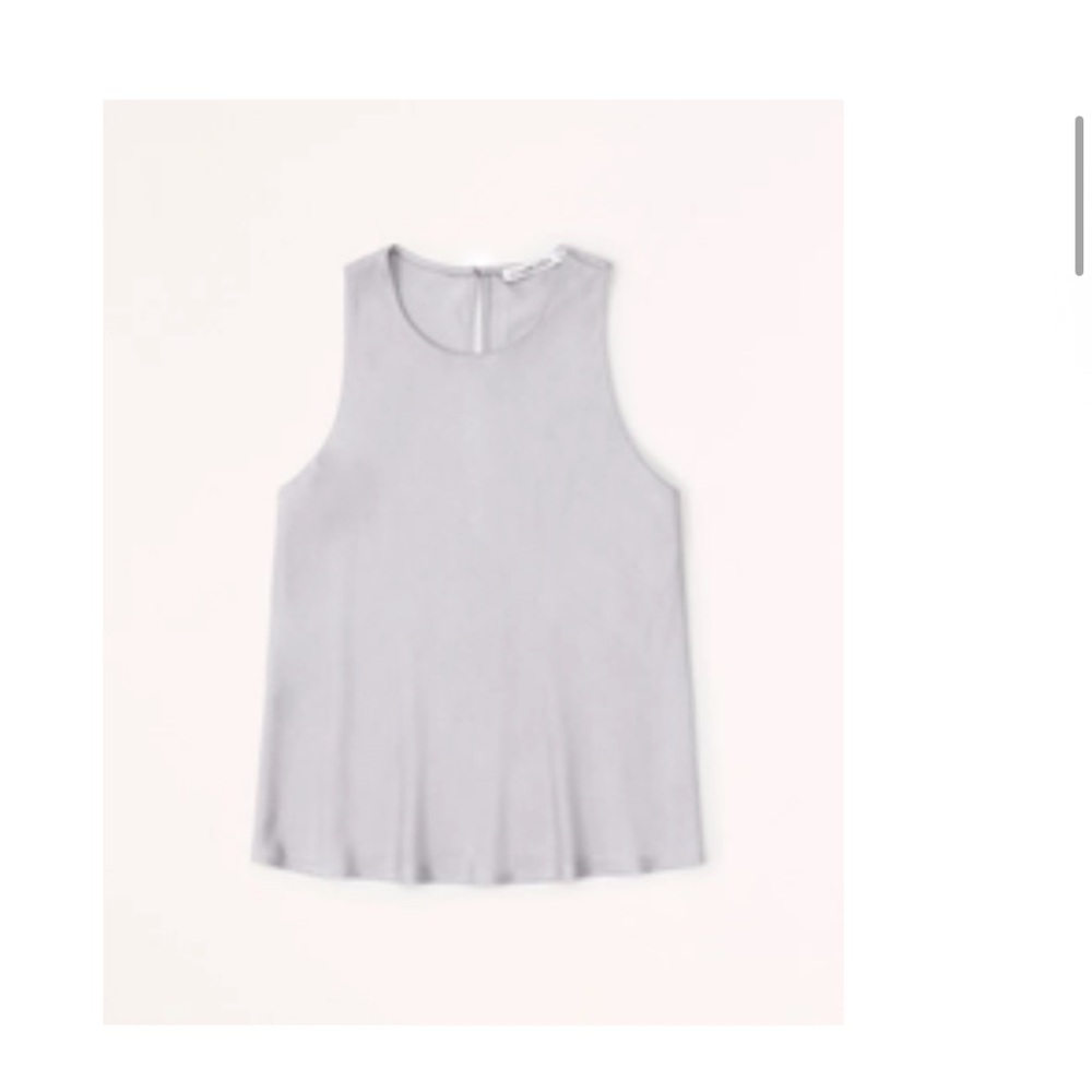 NWT Elevated Satin High-Neck Set Top